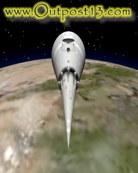 Carl Sagan Jumps Away