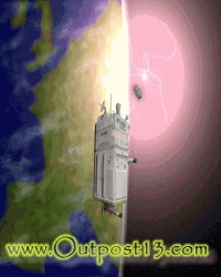 Earth Defence Station 27 Under Attack